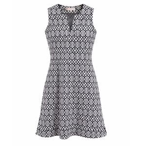 Jude Connally Kristen Dress Bamboo Dot Sz Small Preppy Mini Dress